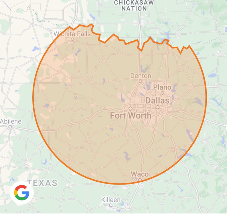 Cantwell Service Areas